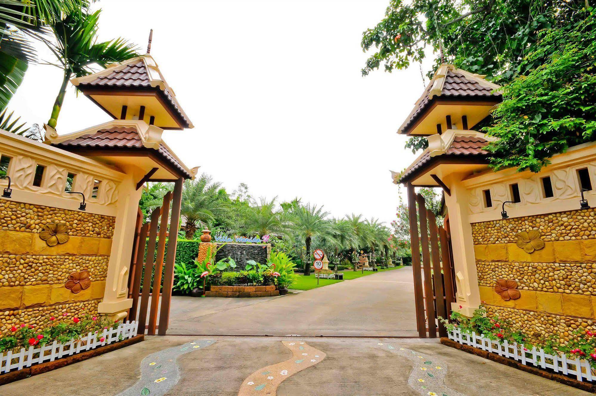 Villa Wanida Garden Resort Паттайя Экстерьер фото